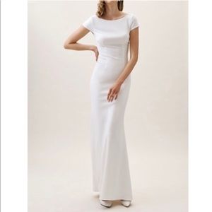 BHLDN white Katy may dress size 12